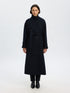 Selected Femme madeline manteco coat sky captain